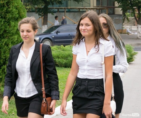 Шкільний сезон у Луцьку. ФОТО