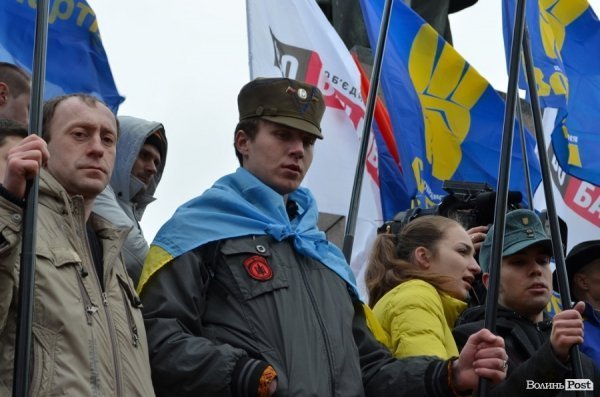 Акція протесту в Києві. ФОТО