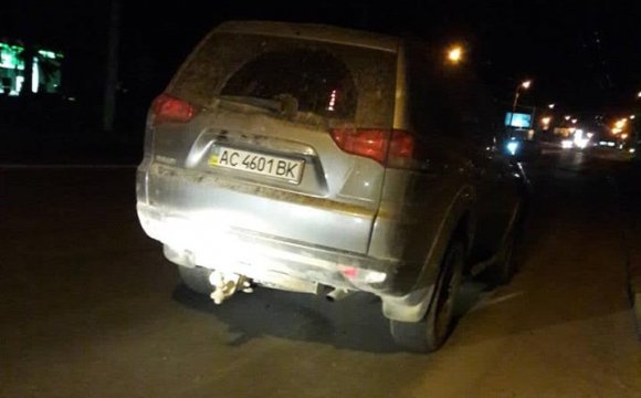 П'яний лікар катався нічним Луцьком. ФОТО