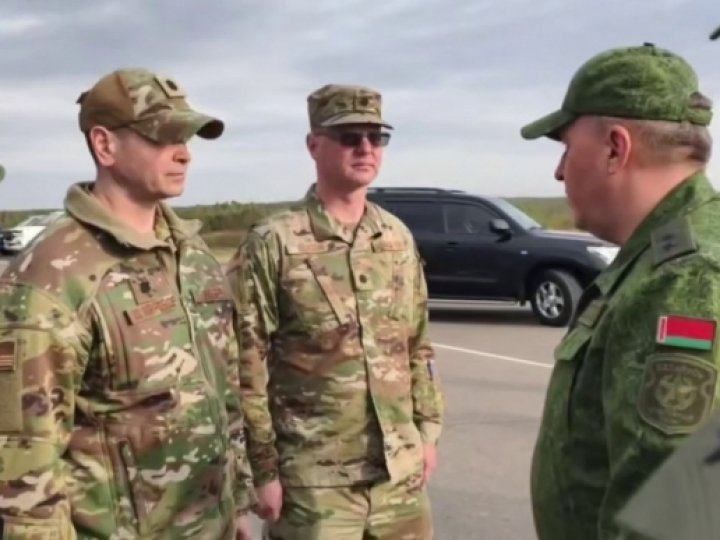 Американські військові несподівано приїхали в Білорусь подивитися на навчання