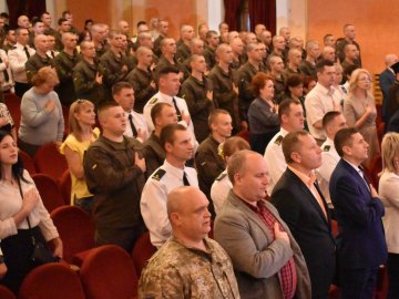 Як у Луцьку нацгвардійців вітали з ювілеєм. ФОТО