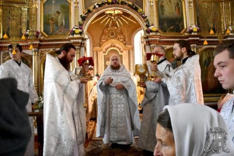 У місті на Волині прихильники УПМ (МП) відзначили престольне свято. ФОТО