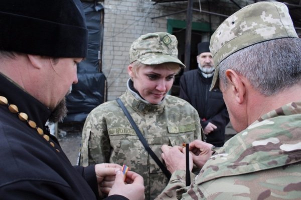 Бійці 14 бригади отримали нагороди від УПЦ КП. ФОТО