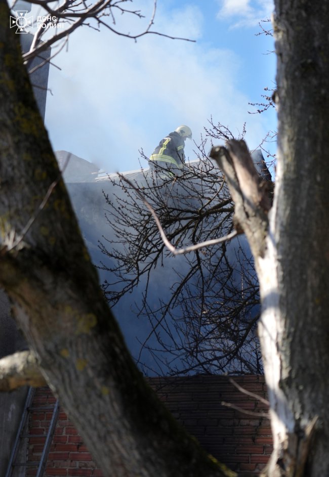 На Волині горів житловий будинок