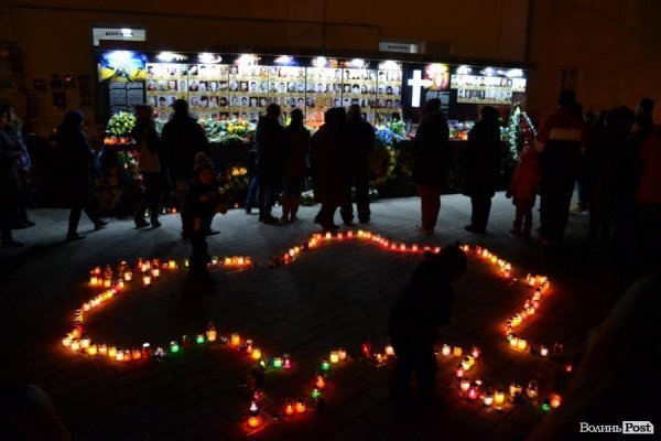Лучани вшанували пам’ять Героїв Небесної Сотні. ФОТО. ДОПОВНЕНО