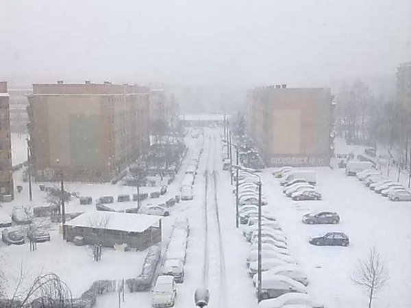 Польщу замело снігом. ФОТО. ВІДЕО