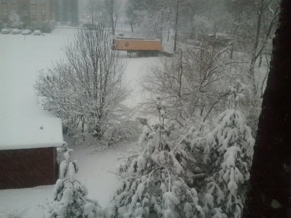 Польщу замело снігом. ФОТО. ВІДЕО