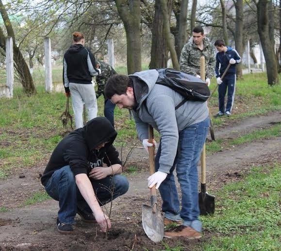 На Волині фонд «Прибужжя» організував весняну толоку. ФОТО