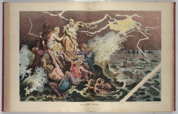 Унікальні карикатури: як американці бачили Росію 100 років тому. ФОТО