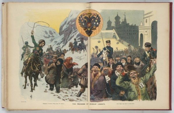 Унікальні карикатури: як американці бачили Росію 100 років тому. ФОТО