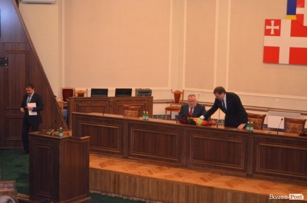 Представили нового голову Волинської ОДА. ФОТО