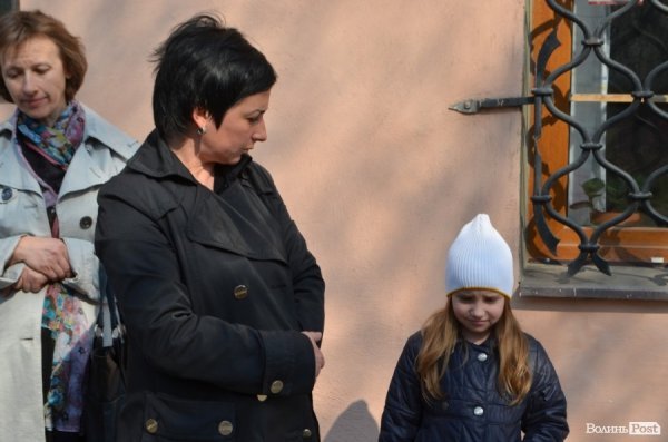 Справа - дочка Андрія Косаревича