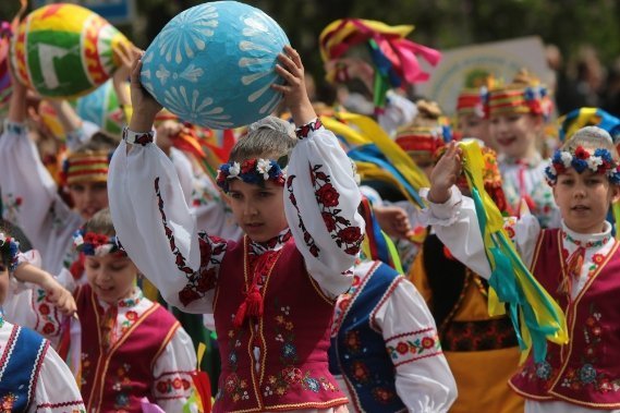 Парад з нагоди 760-річчя Львова. ФОТО. ВІДЕО