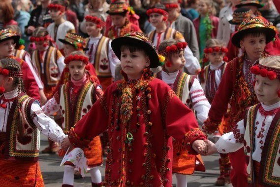 Парад з нагоди 760-річчя Львова. ФОТО. ВІДЕО