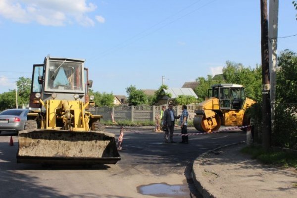 Ремонт на вулиці Грабовського