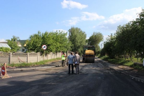 Ремонт на вулиці Грабовського