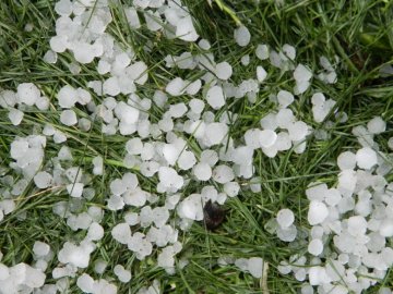 Негода в Україні: Черкаси засипало градом. ВІДЕО