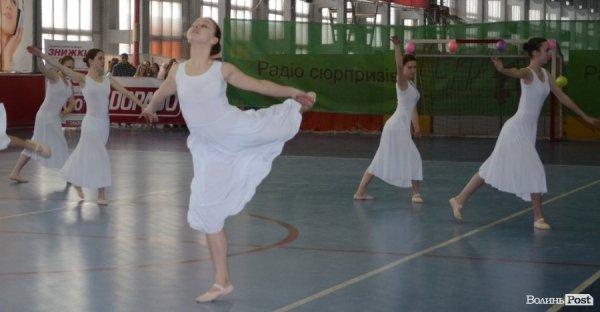 У Луцьку пройшов фестиваль аеробіки