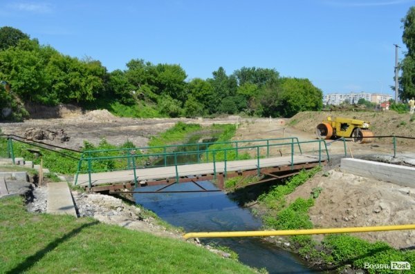 До Дня міста у Луцьку збудують «місток кохання». ФОТО