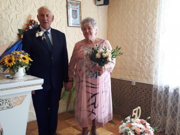 На Волині подружжя відгуляло «золоте» весілля. ФОТО