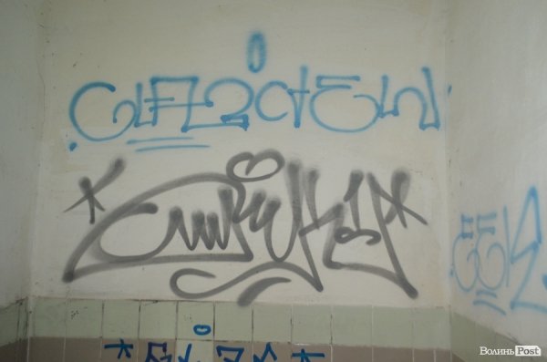 У Луцькому парку санітарна проблема: єдиний туалет нагадує кімнату жахів. ФОТО