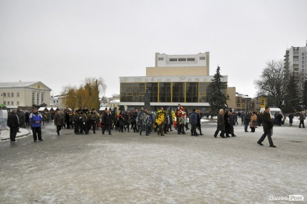 У Луцьку провели в останню путь Антона Кривицького