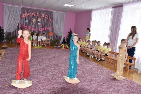 У Луцькому дитсадку відкрили новий спорткомплекс