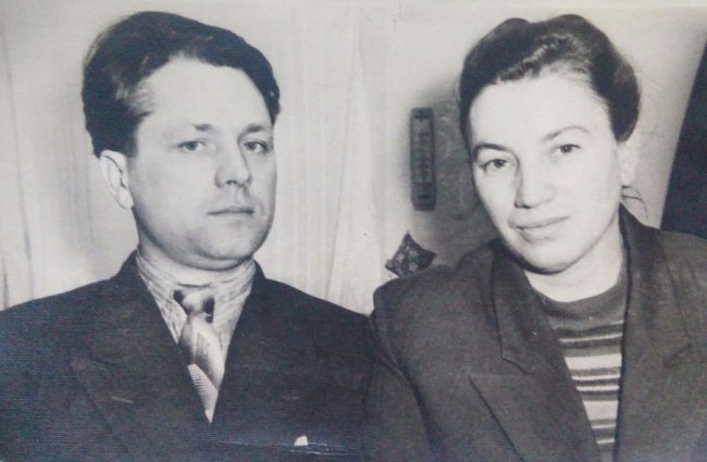 Петро і Ольга Мартинюки після ув'язнення в Норильську