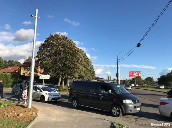 У Луцьку зіткнулися два авто. ФОТО