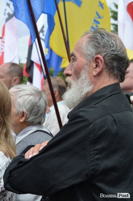 Луцьк вийшов на віче - захищати мову. ФОТО