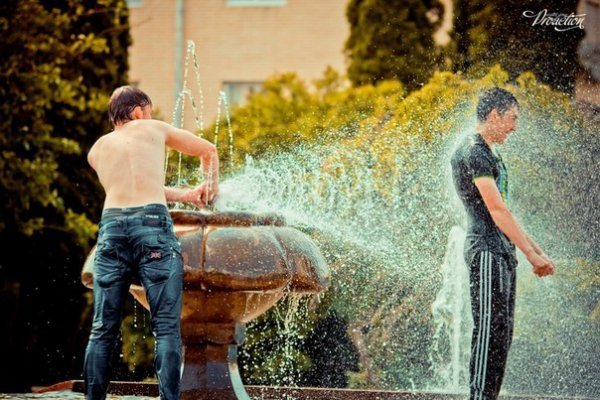 Друга «поливальна» неділя в Луцьку. ФОТО