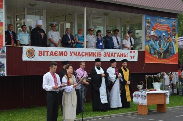 Волиняни навчили росіян і поляків гасити пожежі. ФОТО