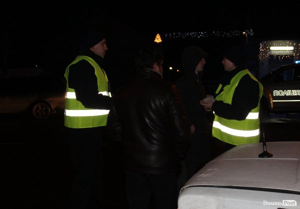 «Нічний Луцьк»: «бойове хрещення» нової поліції