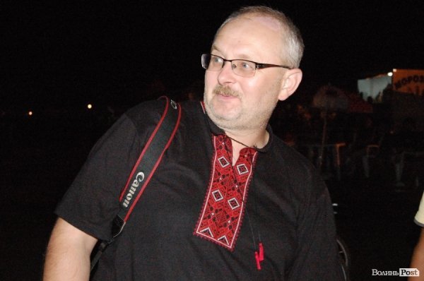На фестивалі - депутат Луцької міськради Олександр Пиза
