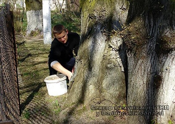 На Волині поліцейські вийшли на толоку. ФОТО 