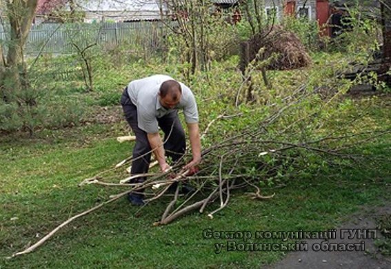 На Волині поліцейські вийшли на толоку. ФОТО 