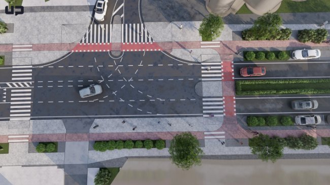 Показали, як може змінитися проспект Грушевського у Луцьку після реорганізації. ФОТО