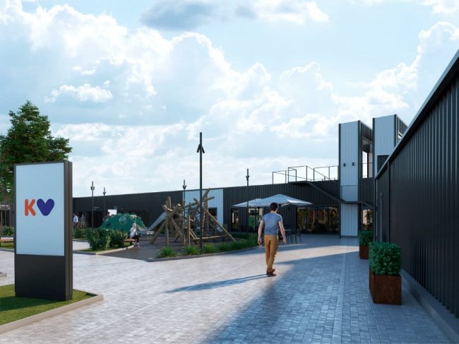 Показали, як будують новий ринок у Княгининку. ФОТО*