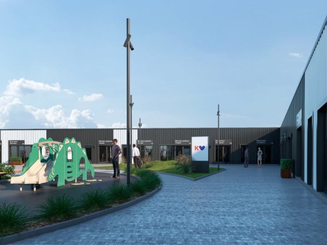 Показали, як будують новий ринок у Княгининку. ФОТО*