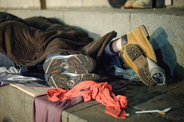 Євромайдан за півгодини до знесення. ФОТО