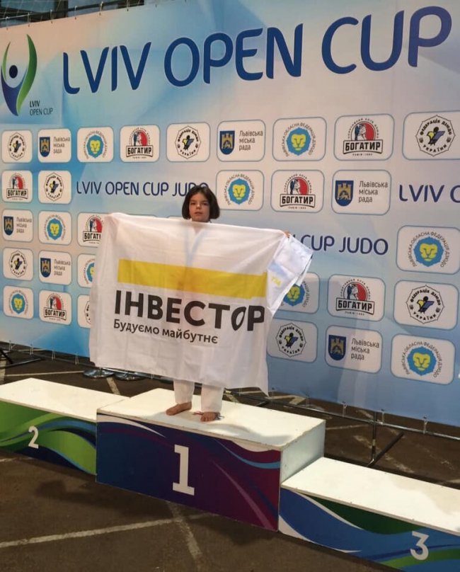 10-річна луцька спортсменка стала чемпіонкою міжнародних змагань із дзюдо