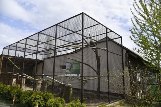 У луцькому зоопарку побудували вольєр за кошти від продажу квитків. ФОТО