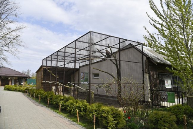 У луцькому зоопарку побудували вольєр за кошти від продажу квитків. ФОТО