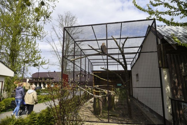 У луцькому зоопарку побудували вольєр за кошти від продажу квитків. ФОТО