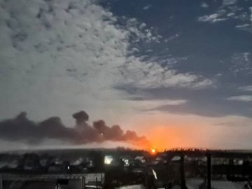 Росіяни вночі  вдарили по обʼєкту інфраструктури в Хмельницькій області