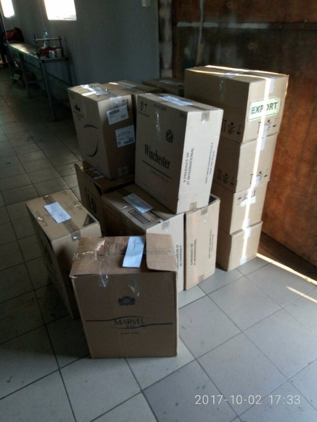 На Волині вилучили контрафактні цигарки