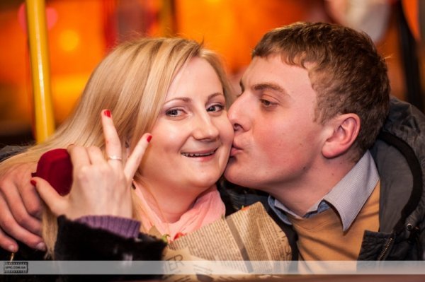 Луцьком їздив «тролейбус кохання». ФОТО