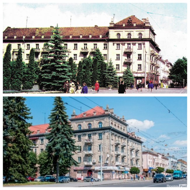 Тоді і зараз: як змінився Луцьк за 40 років. ФОТО