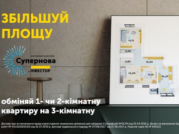 У «Супернові» обмінюють квартири на більші. АКЦІЯ*