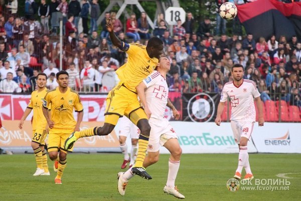 «Волинь» - «Металіст»: фотомиті